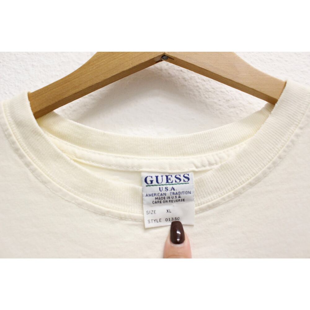 Vintage God Bless America GUESS T Shirt XL - Picture 4 of 9